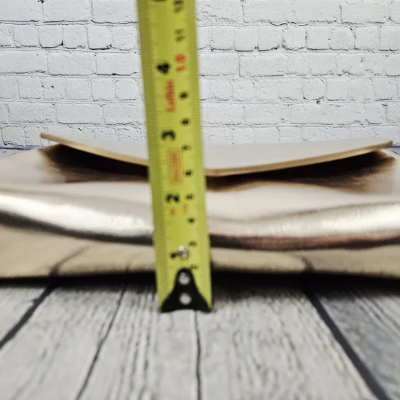 PACO RABANNE PARFUMS | metallic faux leather shoulder bag - Picture 15 of 15